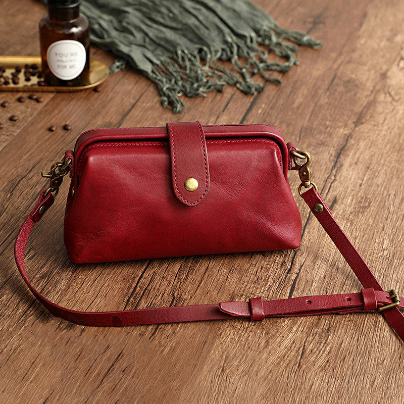 Clementine Italian leather satchel