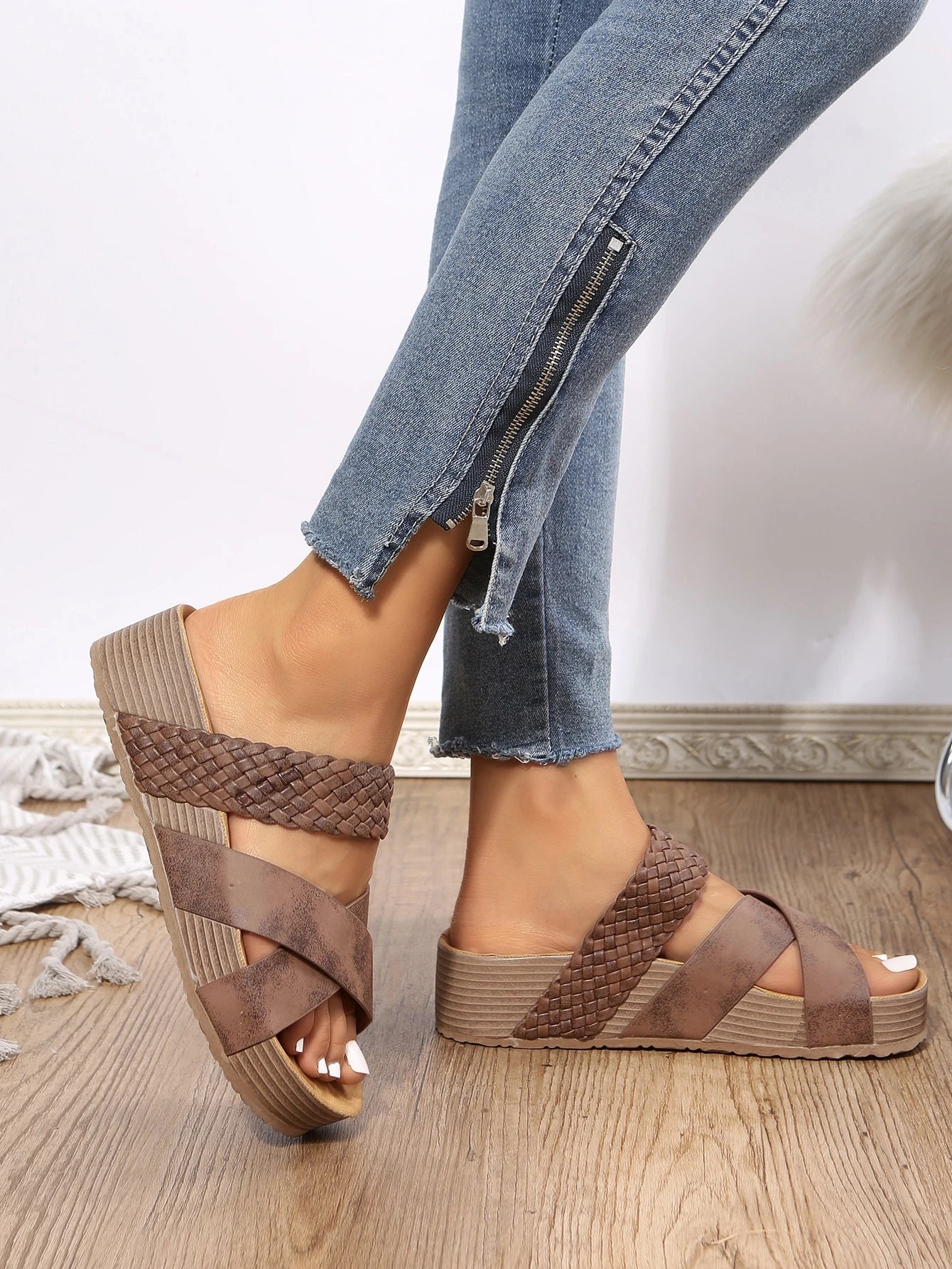 Comfort Braided Sandals