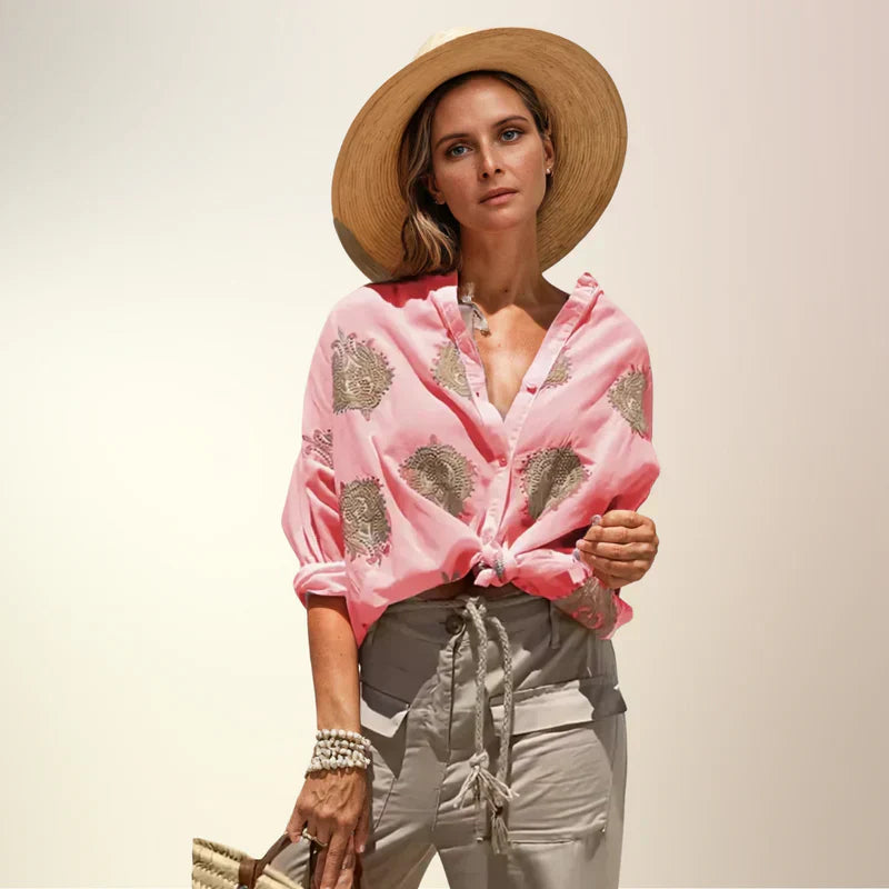 Sunny - Floral Blouse