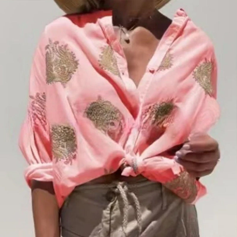 Sunny - Floral Blouse