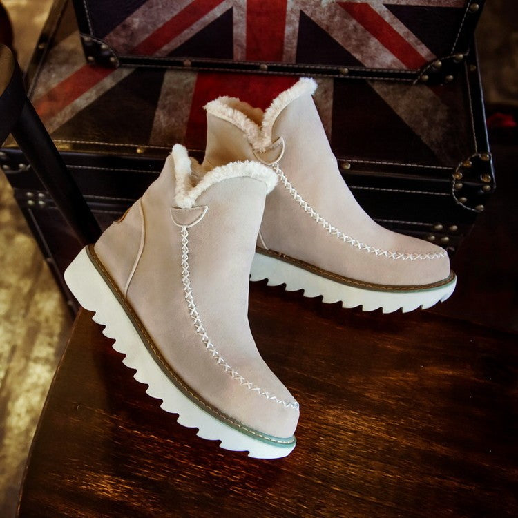 Women’s Fashion Thick Cotton Snow Boots