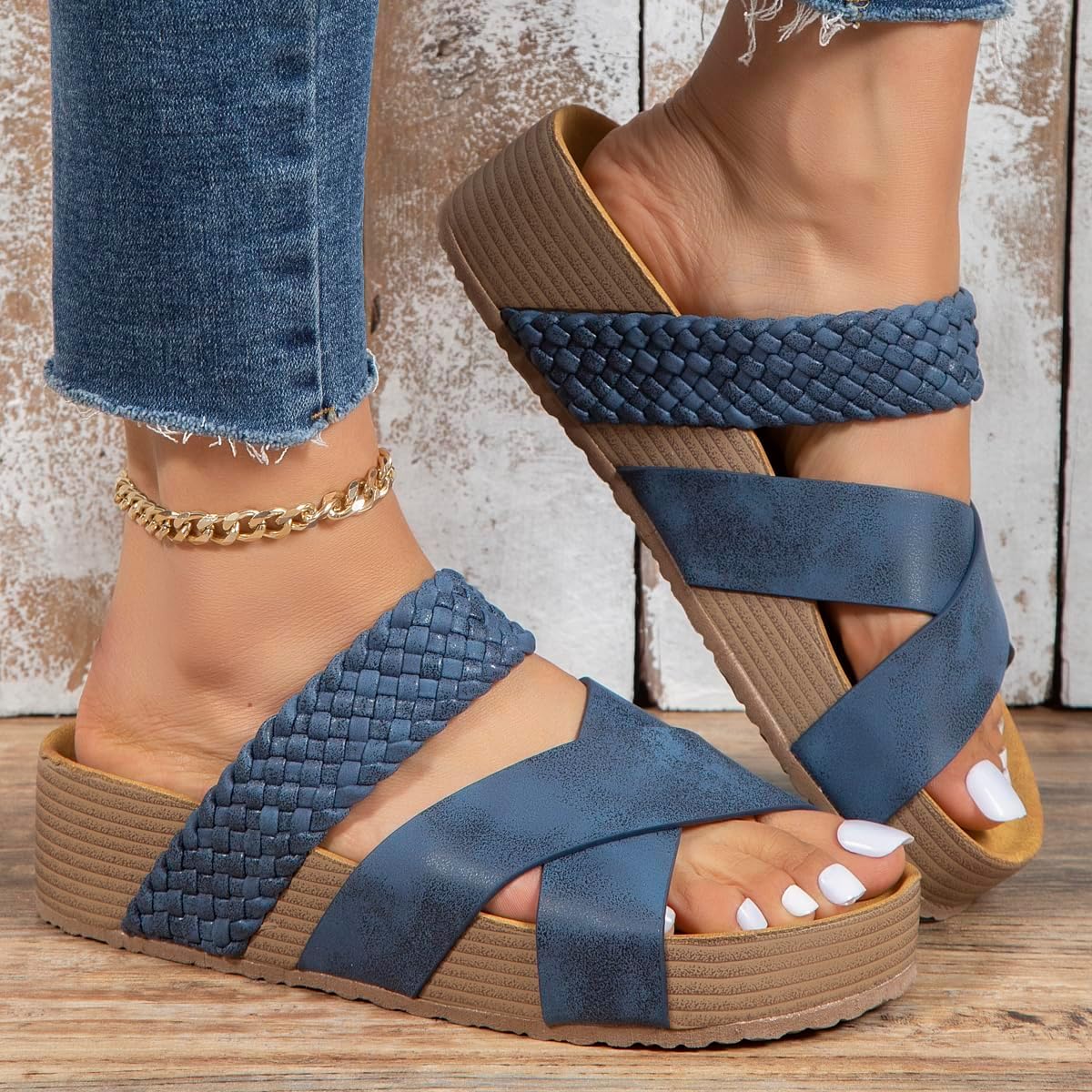 Comfort Braided Sandals