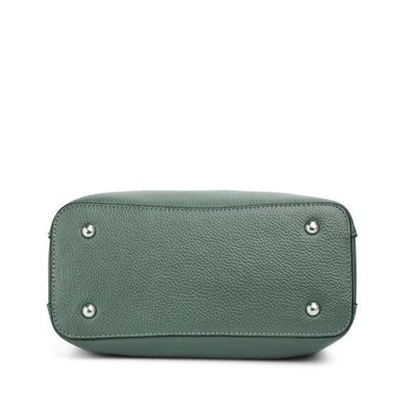 Genuine leather shoulder bag for women