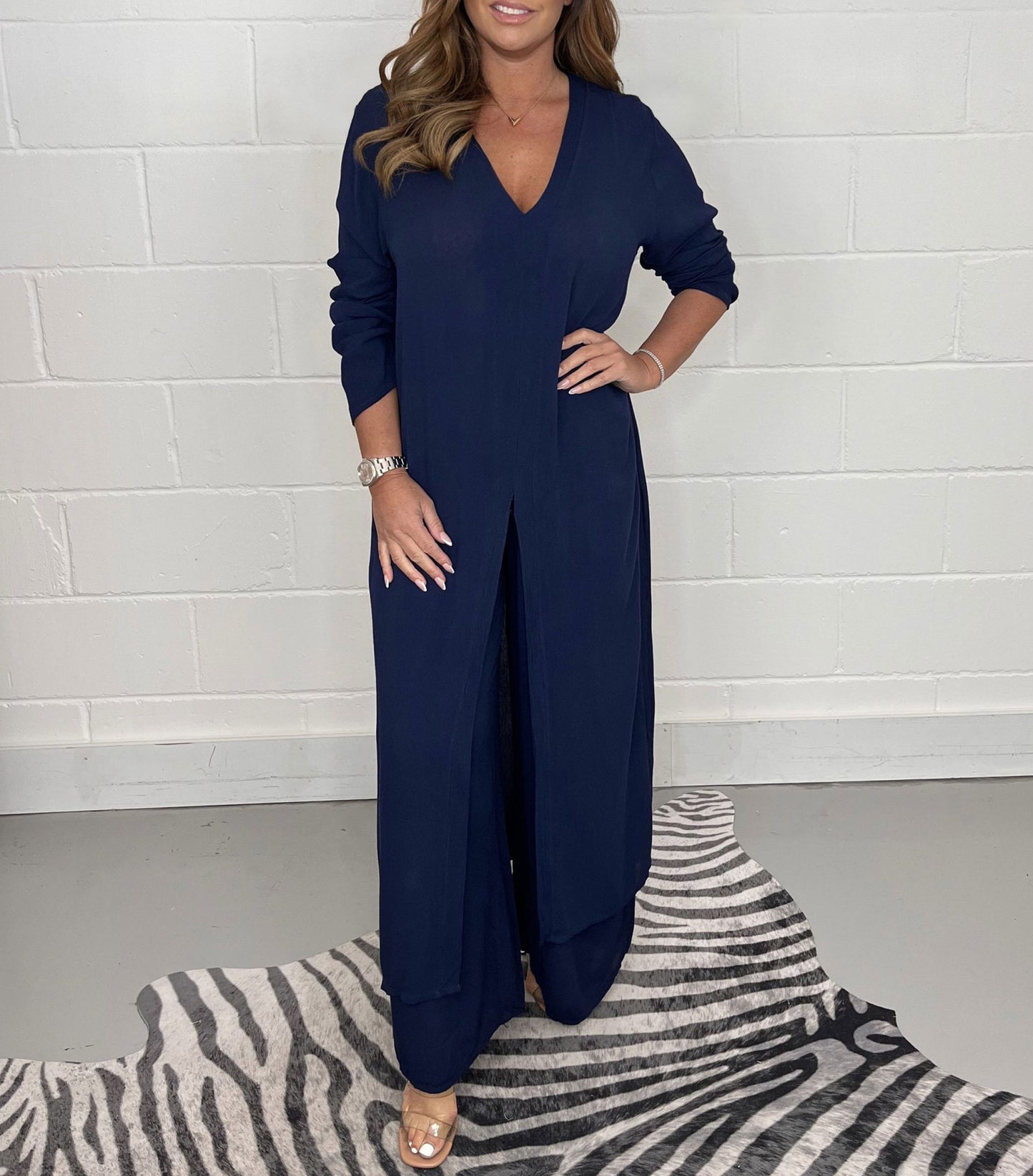 Ensemble de pantalons longs à la mode pour femmes