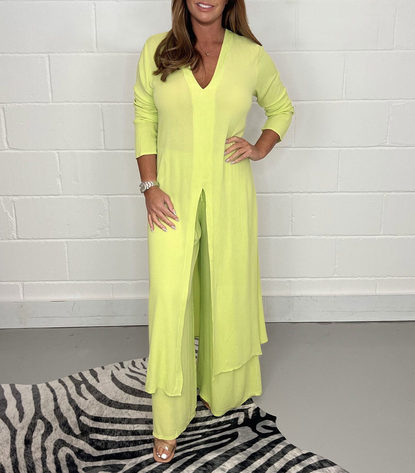 Ensemble de pantalons longs à la mode pour femmes