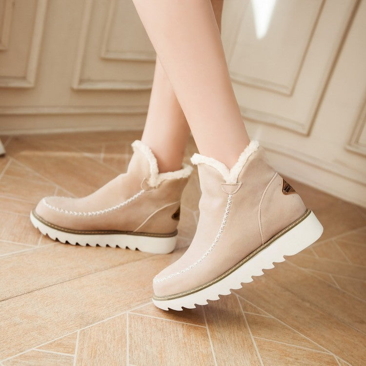 Women’s Fashion Thick Cotton Snow Boots