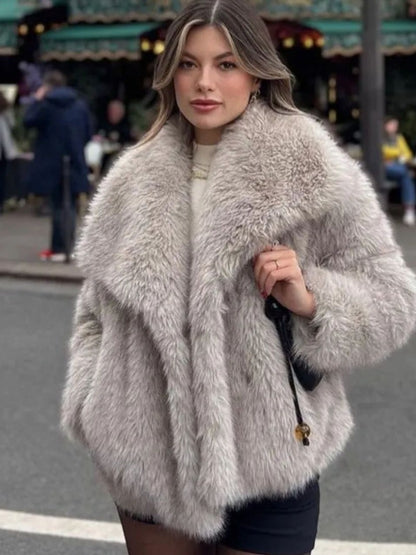 Exclusive Winter Plush Coat