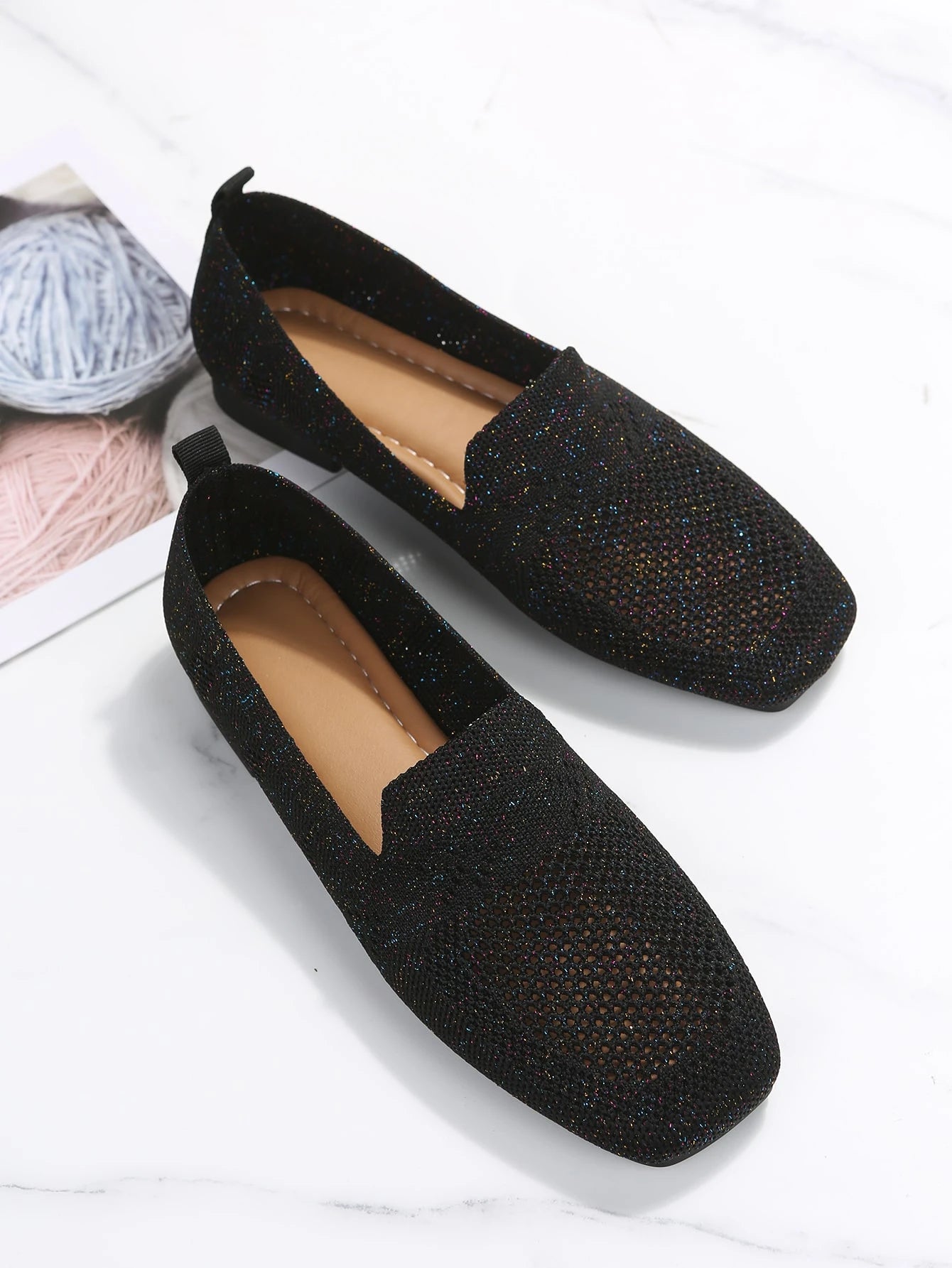 Mocassins Tricotés Ultra Confort