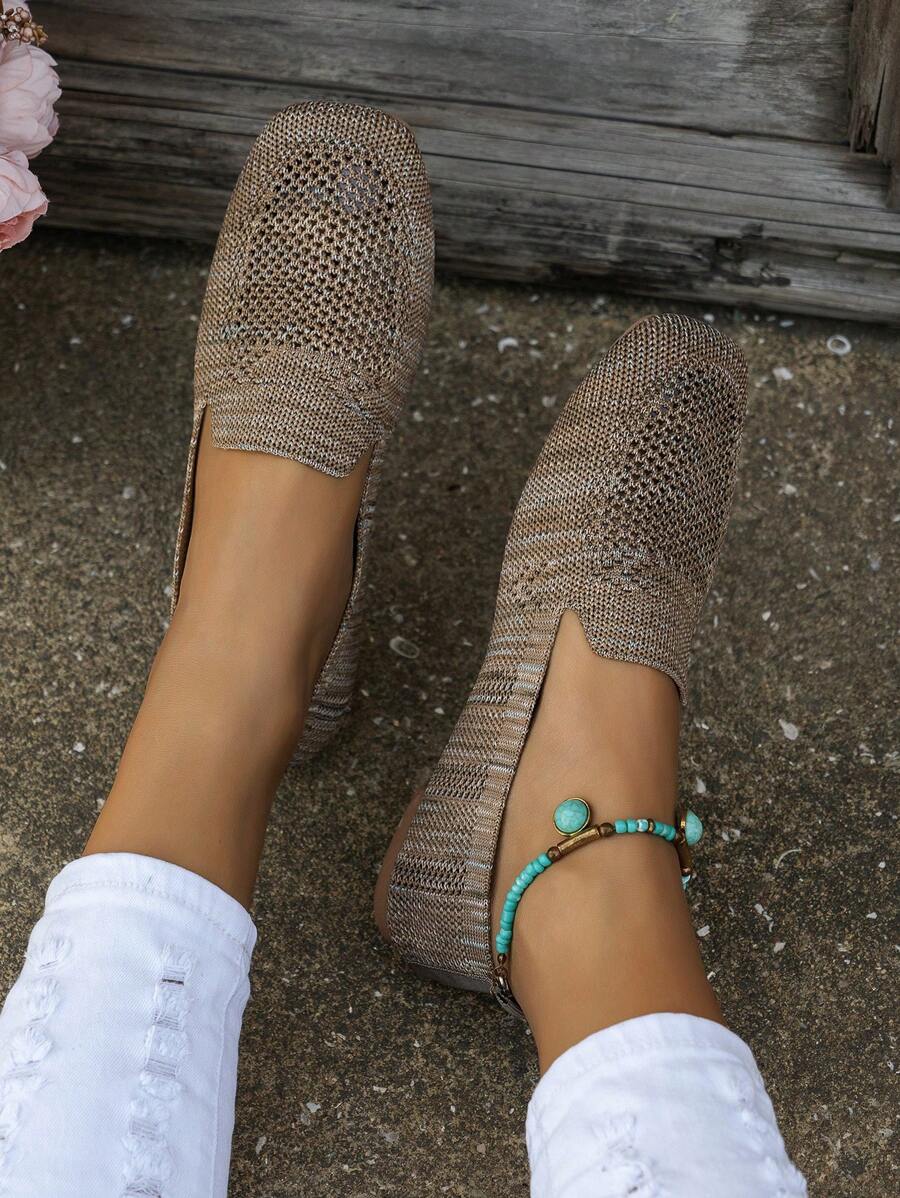 Mocassins Tricotés Ultra Confort