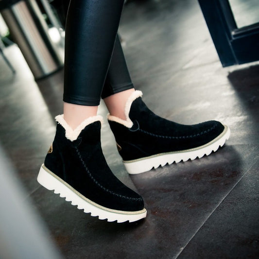 Women’s Fashion Thick Cotton Snow Boots