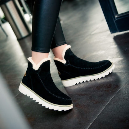Women’s Fashion Thick Cotton Snow Boots