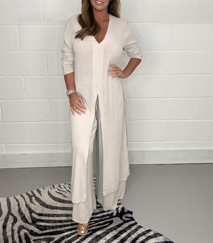 Ensemble de pantalons longs à la mode pour femmes
