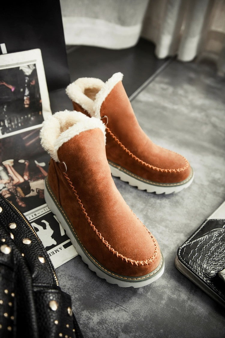 Women’s Fashion Thick Cotton Snow Boots