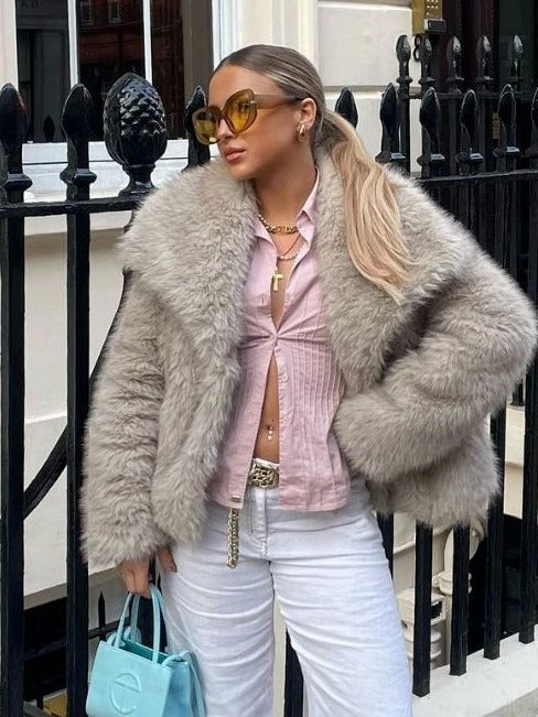 Exclusive Winter Plush Coat