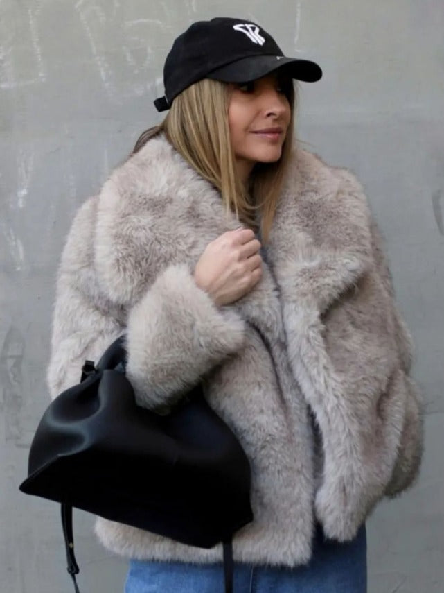Exclusive Winter Plush Coat