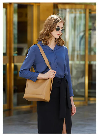 Sac seau en cuir | Urban Chic