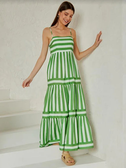 Robe Élise à Rayures