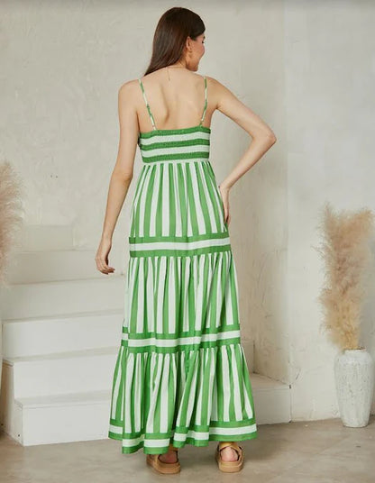Robe Élise à Rayures