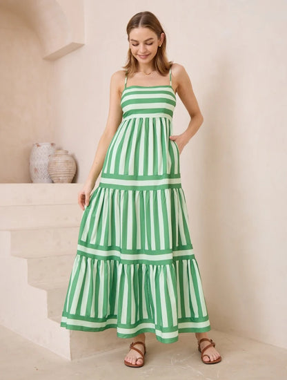 Robe Élise à Rayures