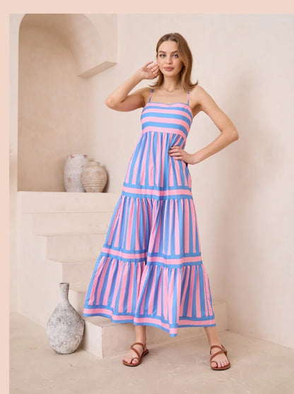 Robe Élise à Rayures
