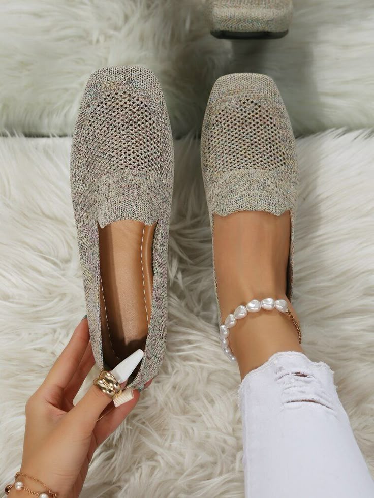 Mocassins Tricotés Ultra Confort