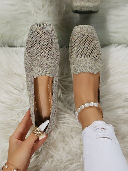 Mocassins Tricotés Ultra Confort