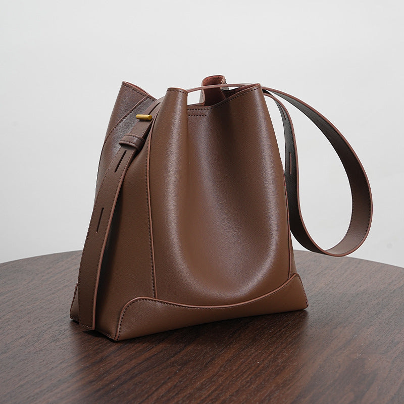 Sac seau en cuir | Urban Chic