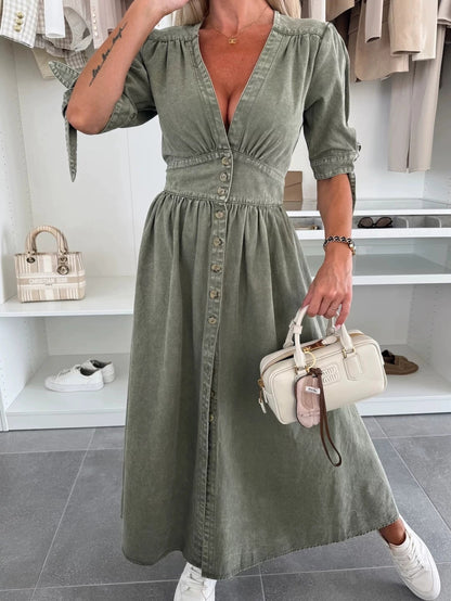 Robe en jean sexy Élégance