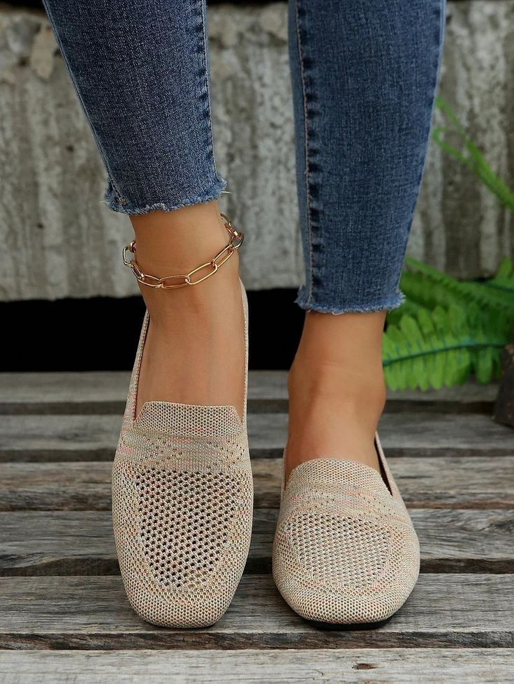 Mocassins Tricotés Ultra Confort