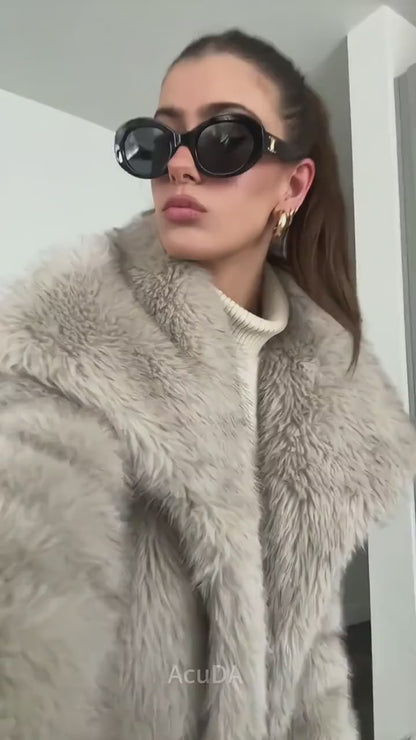 Exclusive Winter Plush Coat