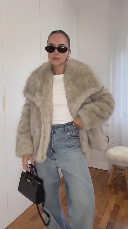 Exclusive Winter Plush Coat